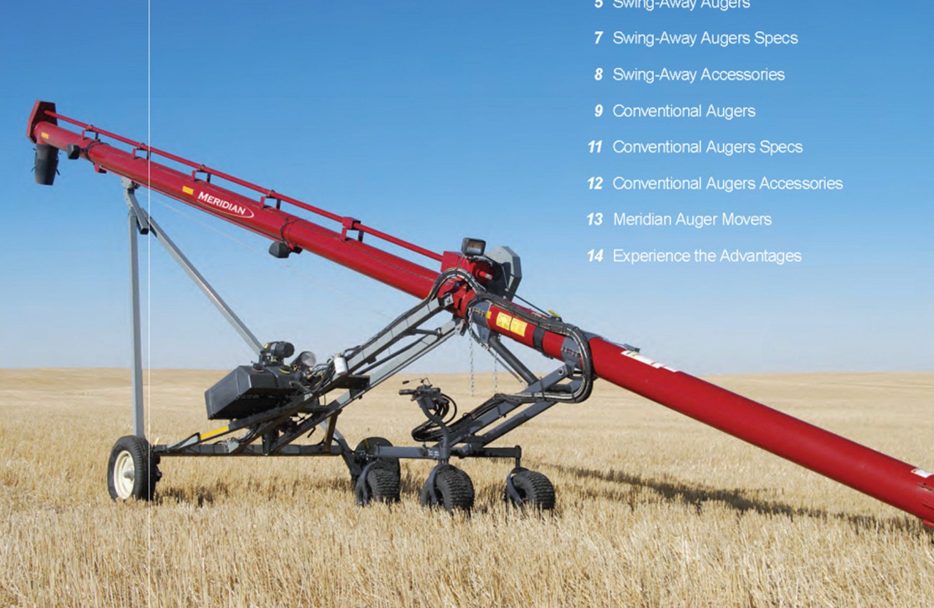 Meridian conventional augers