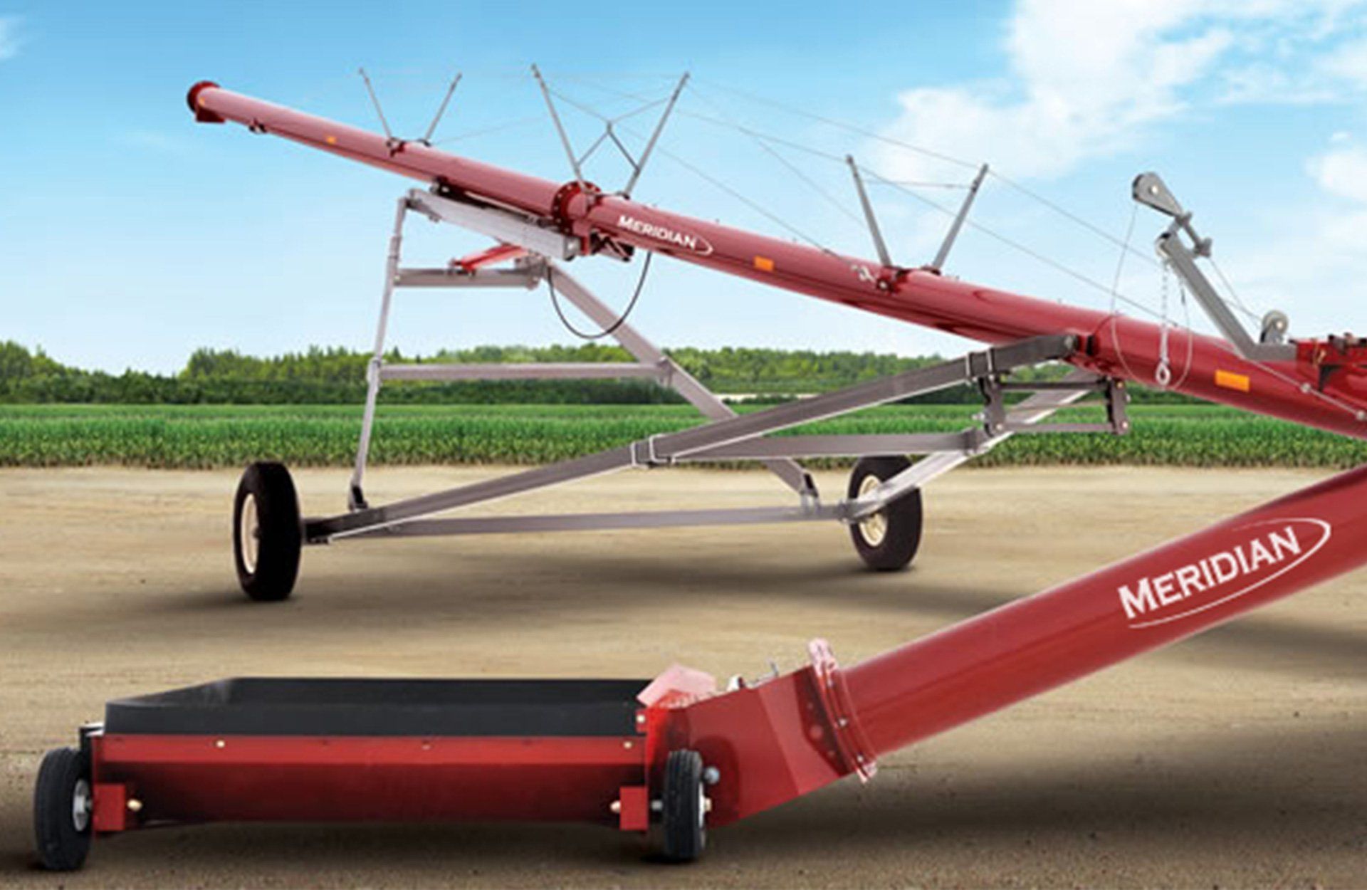 Meridian SLMD 12 swing-away auger