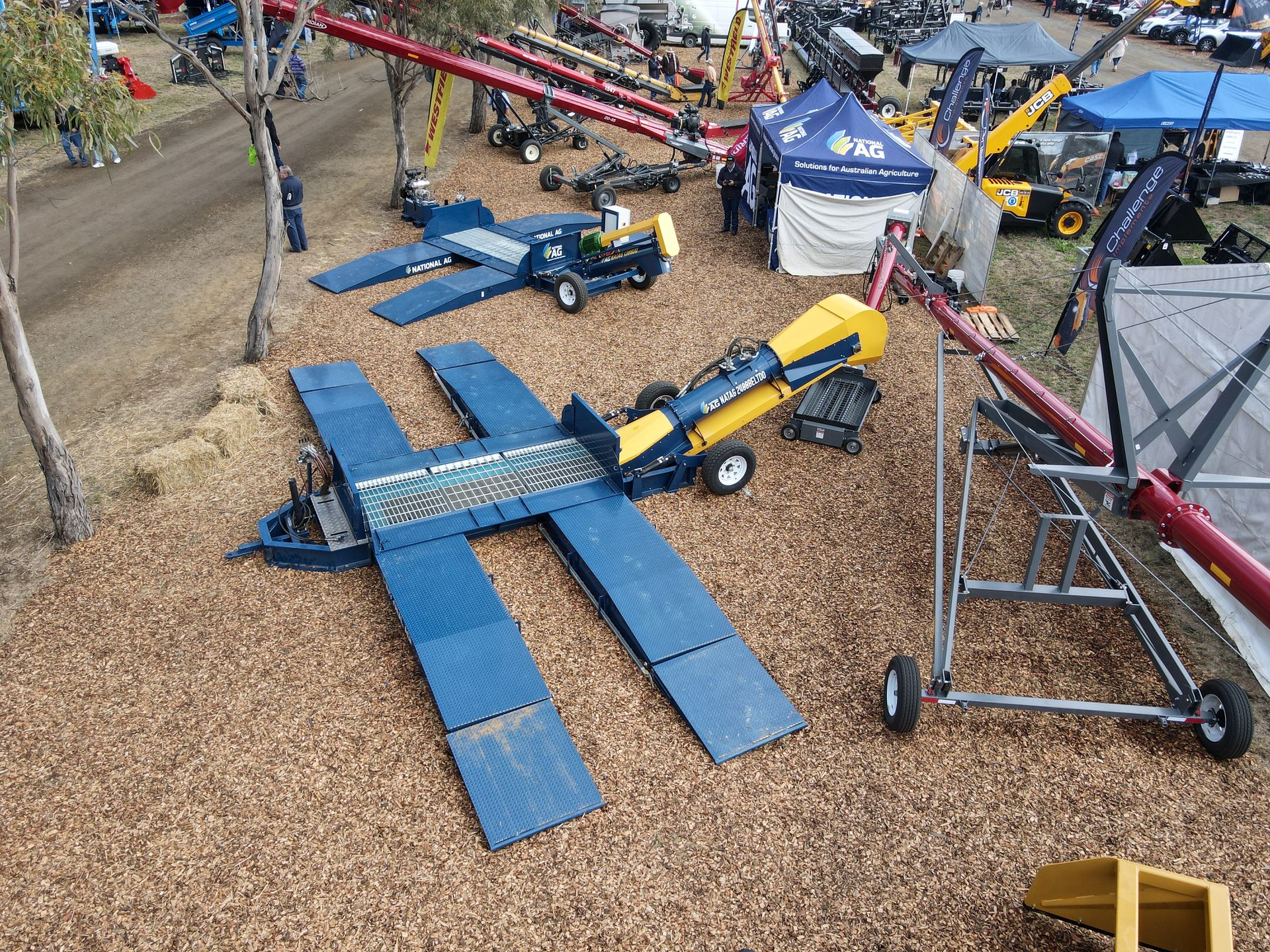 National AG Driveover Grain Deck